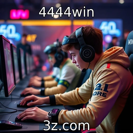A crescente popularidade dos eSports entre jovens - 4444win